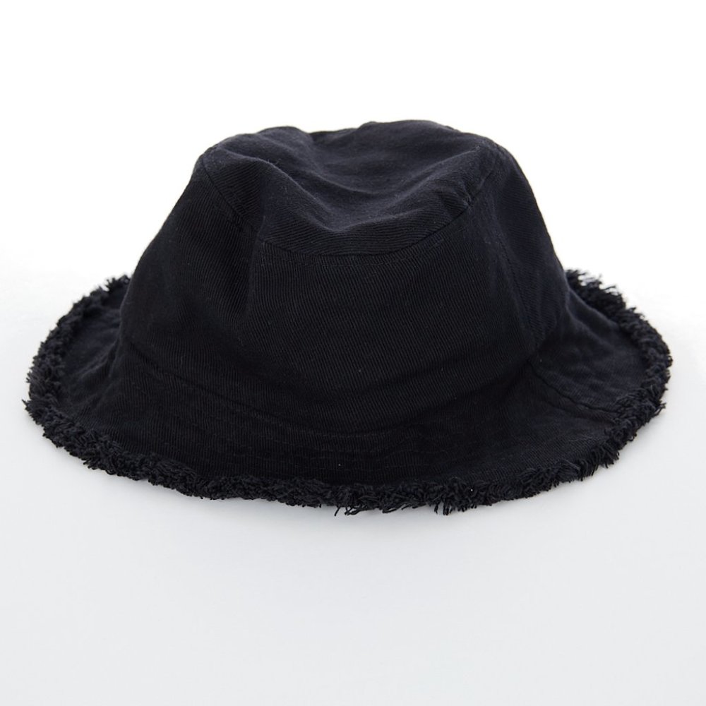 David and Young Raw Brim Bucket Hat